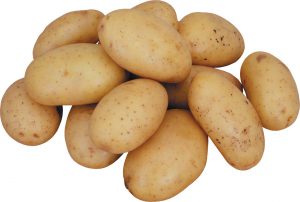 Картофель обычный мытый вес.