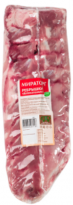 Ребрышки свиные деликатесные в/у вес. Мираторг, Россия