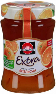 SCHWARTAU Конфитюр Апельсин Extra, 340г