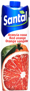 Сок красный апельсин Сантал 1 литр