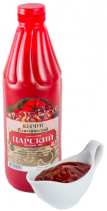 Кетчуп томатный классический 900 гр. ТМ Царский