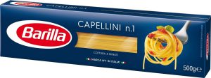 Паста спагетти №1 Капеллини Барилла 500 гр.