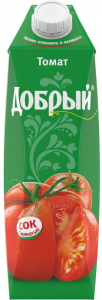 Сок томатный 1 литр ТМ Добрый