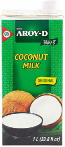 Кокосовое молоко AROY-D (растительные жиры 17-19%), 1л