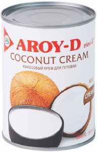 Кокосовые сливки AROY-D (растительные жиры 20-22%) ж/б, 560 мл