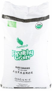 Чёрный органический тайский рис SAWAT-D, 20 кг
