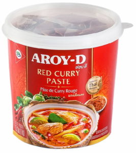Паста «Карри красная» AROY-D (профессиональная упаковка), 1 кг