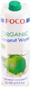 Органическая кокосовая вода FOCO, 1 л