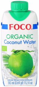 Органическая кокосовая вода FOCO, 330 мл