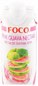 Нектар розовой гуавы FOCO, 330 мл