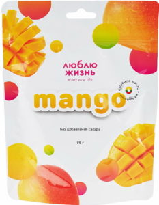 Манго высушенный без сахара 