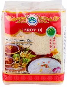 Тайский рис жасмин категории A белый AROY-D, 4,5 кг
