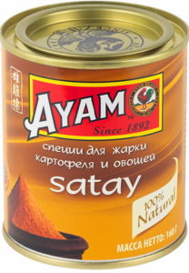 Сатай AYAM. Специи для жарки картофеля и овощей, 160 г